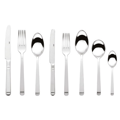 Equinox 60 Piece 18/10 Stainless Steel Cutlery Set, Service for 8