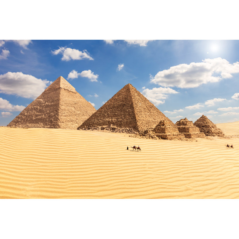 Senora, la pyramide de Chephren, H 8 po x l 12 po