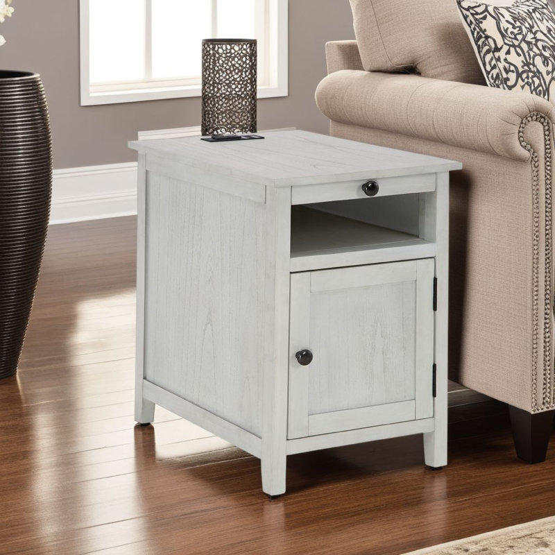 Table de bout Jazayvion, Blanc