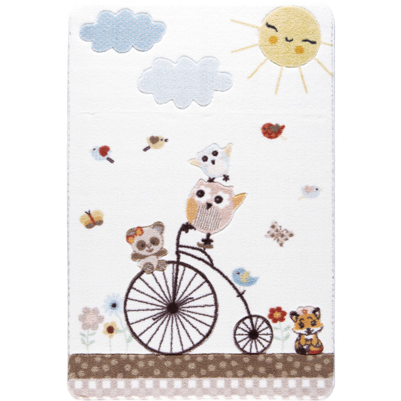 Guernon White/Brown Rug