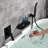 1 Handle Wall Waterfall Faucet with Diverter-73593627