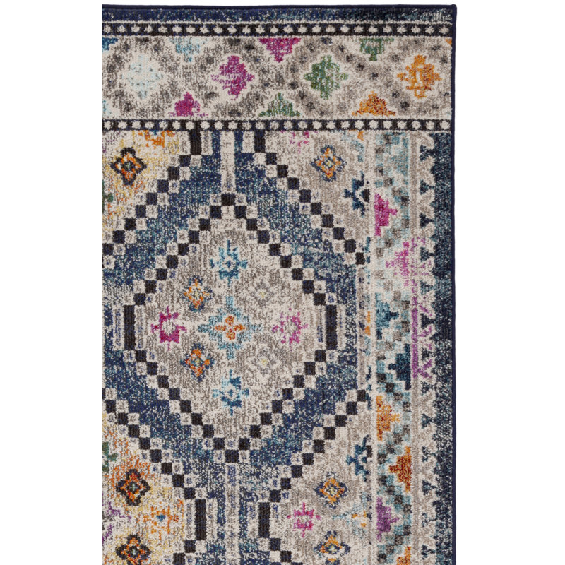 Ekam Performance Southwestern Rug, Rectangle 4' x 6'