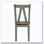 Ensemble de table de salle à manger en bois avec banc et chaises Farmhouse-318145972