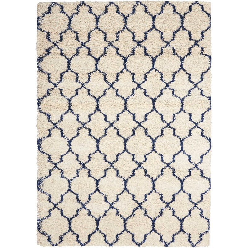 Youn Moroccan Indoor Rug, Rectangle 3'2" x 5'