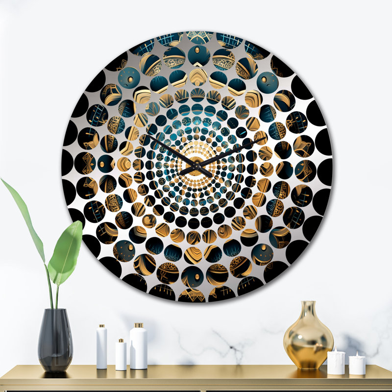 Horloge murale Reeves - Boho Mandala, Grand