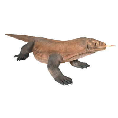 The Grand-Scale Wildlife Komodo Dragon Statue