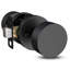 Mega Poignées Buena Poignées de porte d'intimité Paquet de 2 - Poignées de porte de lit et de salle de bain avec serrure d'intimité, convient à toutes les portes standard - Laiton satiné-133011158-133011161-136259716