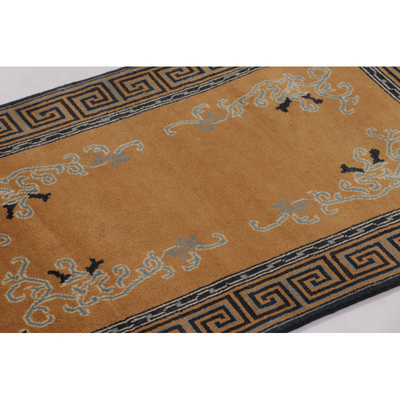 Art Deco Handmade Wool Area Rug