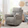 Hawn 33.5'' Wide Modern and Super Soft Swivel and Rocker Manual Recliner Chair