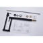 Robinet remplisseur de pot avec tige d'extension-132649929