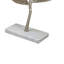Ensemble de 2 sculptures intrinsèques feuille en aluminium Isaha