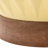 7.75"H Emily Yellow And Gold Trapezoid Shade Block Base Accent Lamp