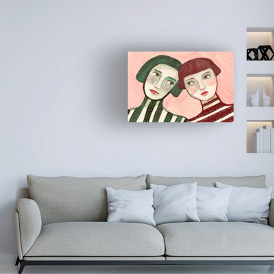 Art sur toile «Bachelor Sharyn Bursic Best Friends»