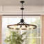Lustre rustique industriel 32 "