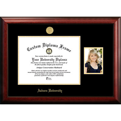 Auburn University Embossed Diploma Picture Frame