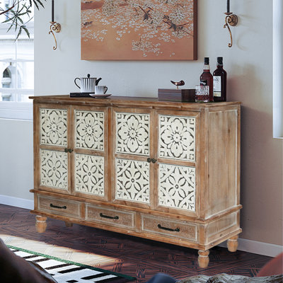 Armoire d'appoint 59,06 po Chic Natural