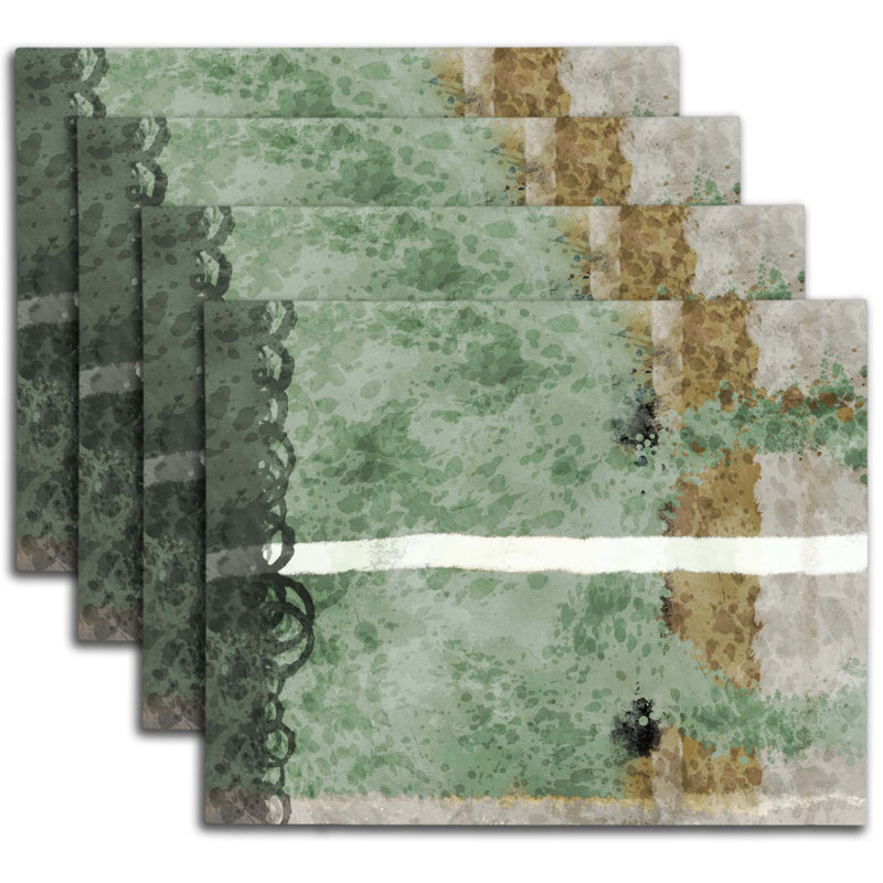 Polyester Abstract Placemat