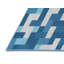 Tapis bleu/bleu/blanc à motifs-300054703
