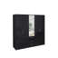 Pamel 5 Door Manufactured Wood Wardrobe-1547319136