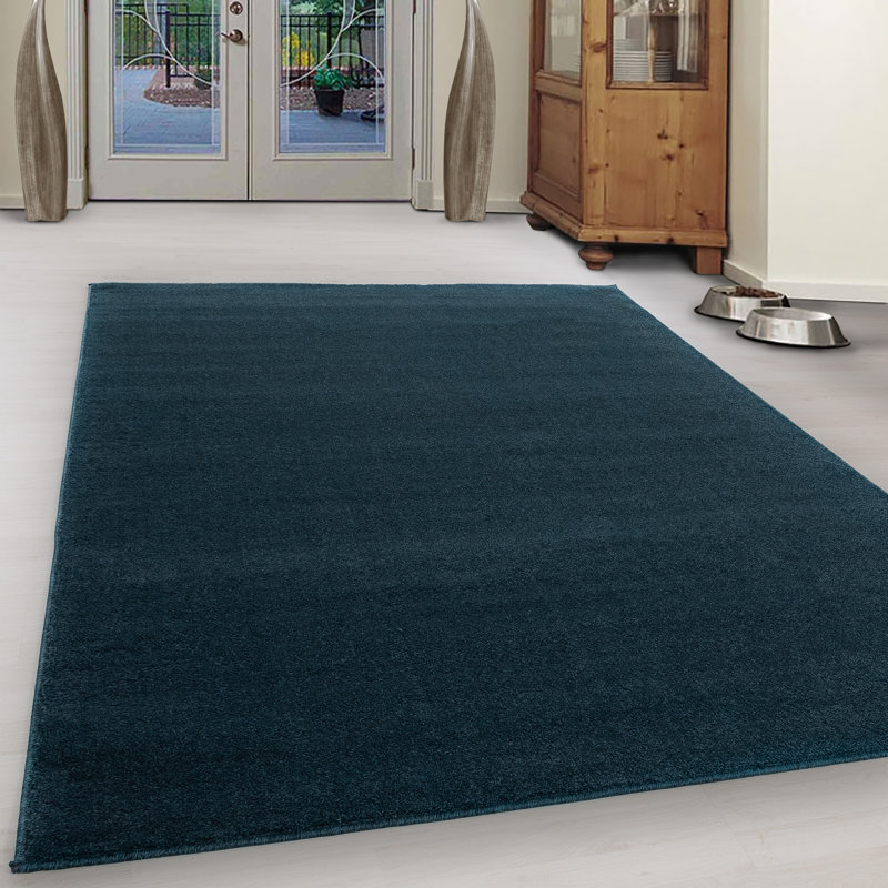 Amaya Solid Colour Flatweave Area Rug, Rectangle 240 x 340cm