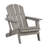 Oversize Embossed Wooden Outdoor Folding Adirondack Chair With Pre-Assembled Backrest & Seatboard, Wood Patio Chair For Garden Backyard Porch Pool Deck Firepit, Chair