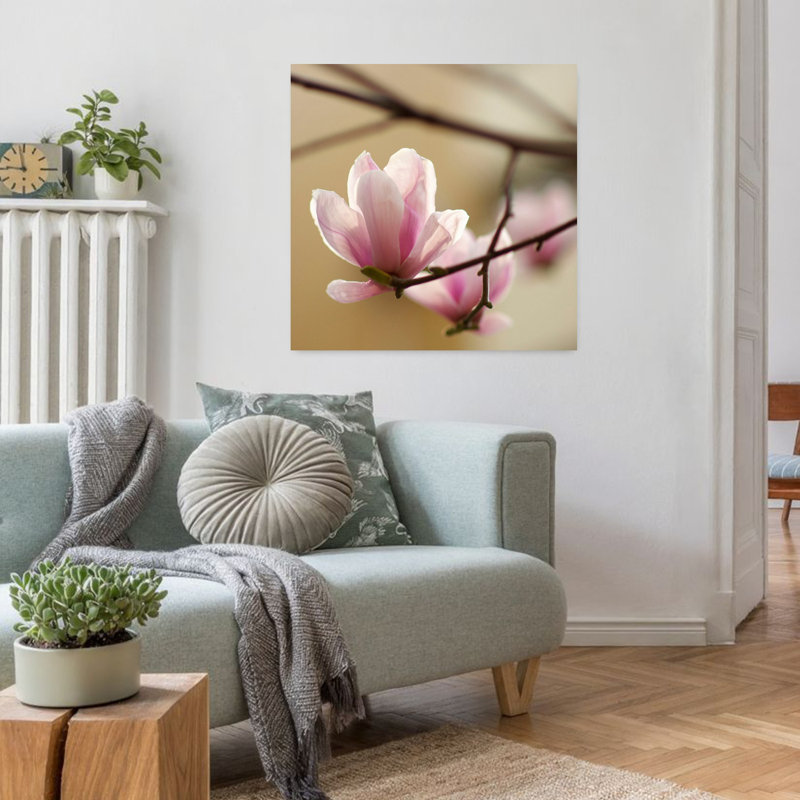 Tulipier 1, art floral contemporain, H 32 po x l 32 po