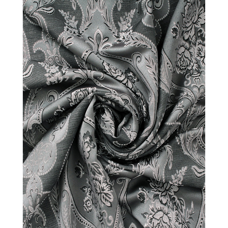Vanwert Room Darkening Single Curtain Panel, Grey