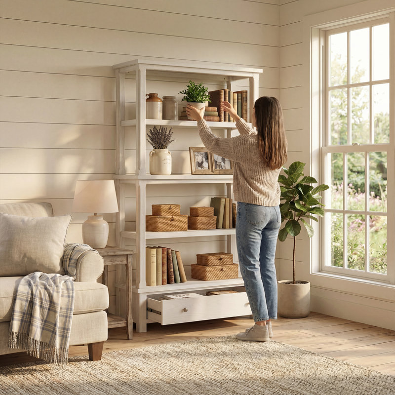 Abydos 75" Bookcase