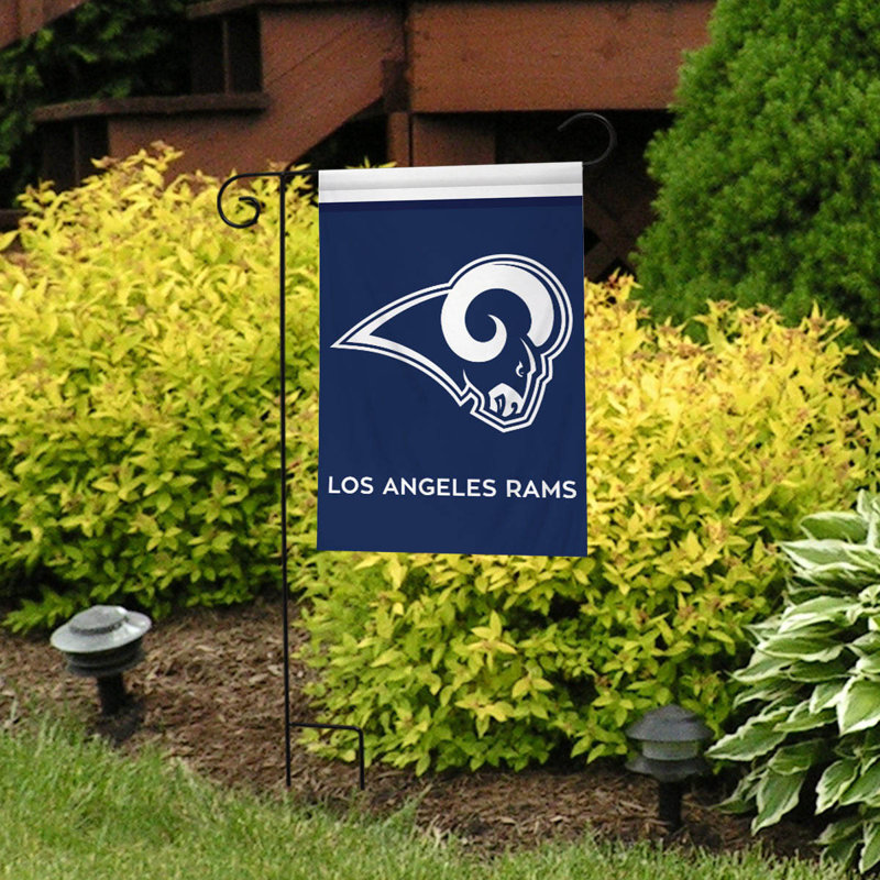 Los Angeles Rams NFL Licensed Garden Flag, Bleu marine/blanc, Los Angeles Rams