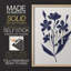 Indigo Botanical Study I, reproduction encadrée - bois massif-830400274-830400286