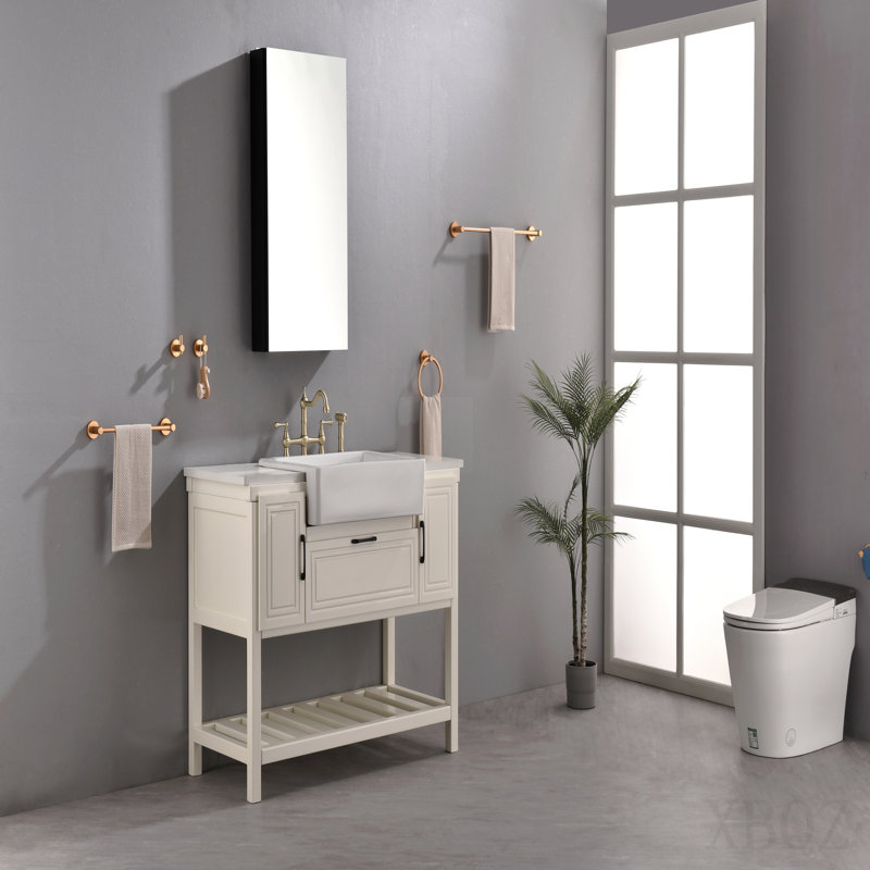 Armoire à pharmacie murale 18 po x 36 po avec miroir