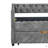 Twin Size Daybed With Drawers Upholstered Tufted Sofa Bed, With Button On Back And Copper Nail On Waved Shape Arms-1167771006