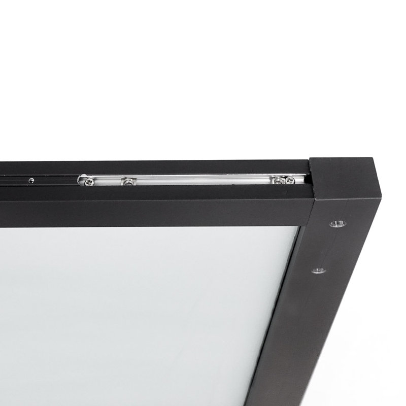 Larissa Metal Sliding Door, 210cm H x 100cm W x 3cm D