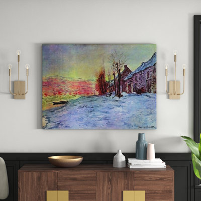 Claude Monet - Wrapped Canvas Painting
