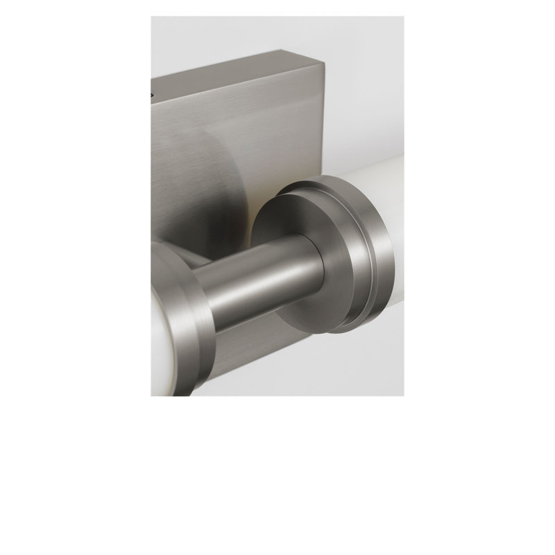 Coiffeuse Coles, H 5 po x l 30 po x P 3,87 po, Nickel brossé