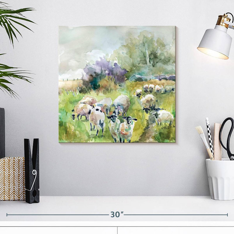 Brampt Spring Flock, 16" H x 16" W