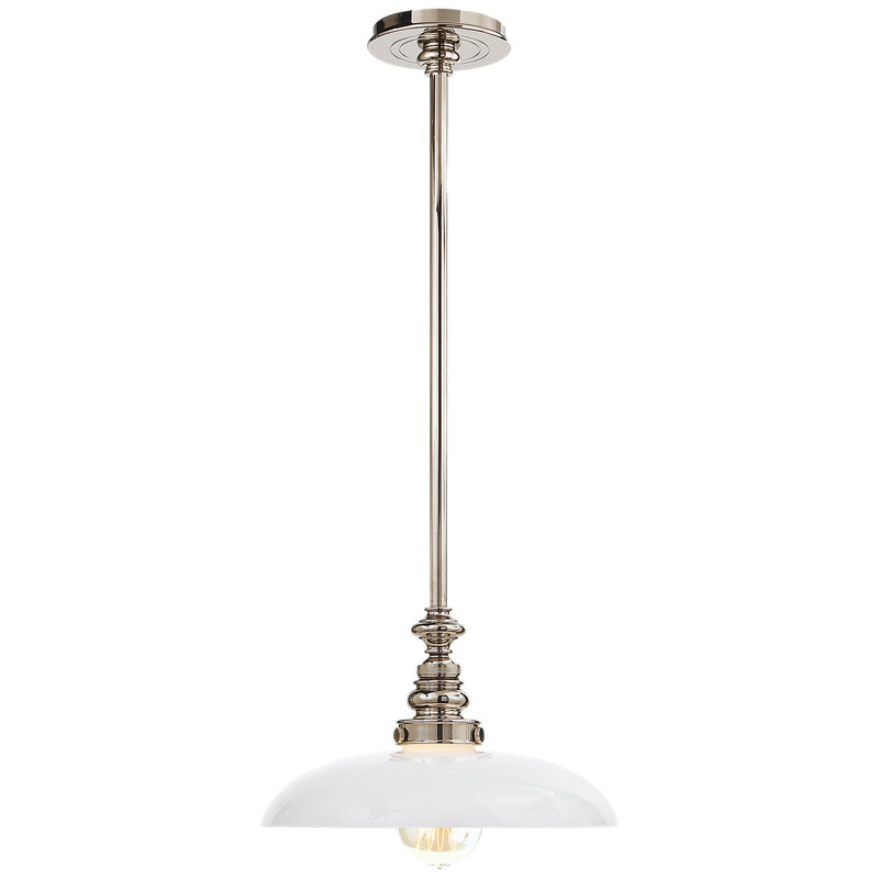 Boston 1 - Light Pendant, Polished Nickel