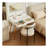 Makeup Vanity Desk With Removable Mirror And Lights, 3 Color Modes & Adjustable Brightness Dressing Table, Small Vanity Table Set With 2 Drawers For Bedroom, White 31.5"