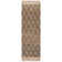 Alfread Natural Fiber Hand Loomed Jute/Cotton Geometric Rug in Natural/Gray