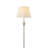 Beige and Brushed Nickel Three-Piece Lighting Set