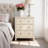 3-Drawer Nightstand, 23.6'' Wood Storage Chest-185163921