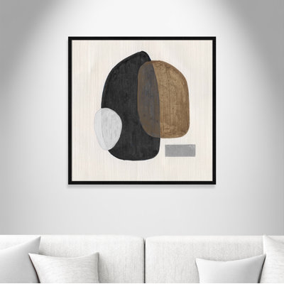 Art mural Inola Neutral Stones III