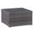 Burnese Square Glass Top Wicker Coffee Table-1110532149