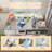 Washer Dryer Countertop Stainless Steel Topper with Edge for Laundry Room Storage and Organization