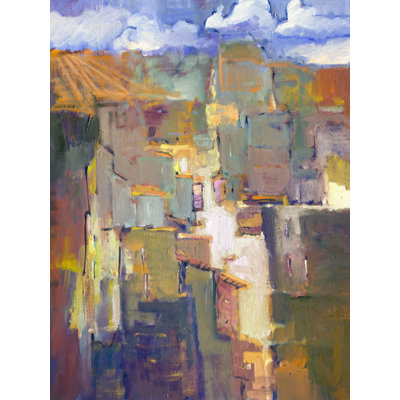 John Beard CollectionS Marrakesh II On Giclee Canvas Hand Embellished Art