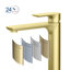 Tender Single-handle Bathroom Faucet with Drain Assembly-63966534