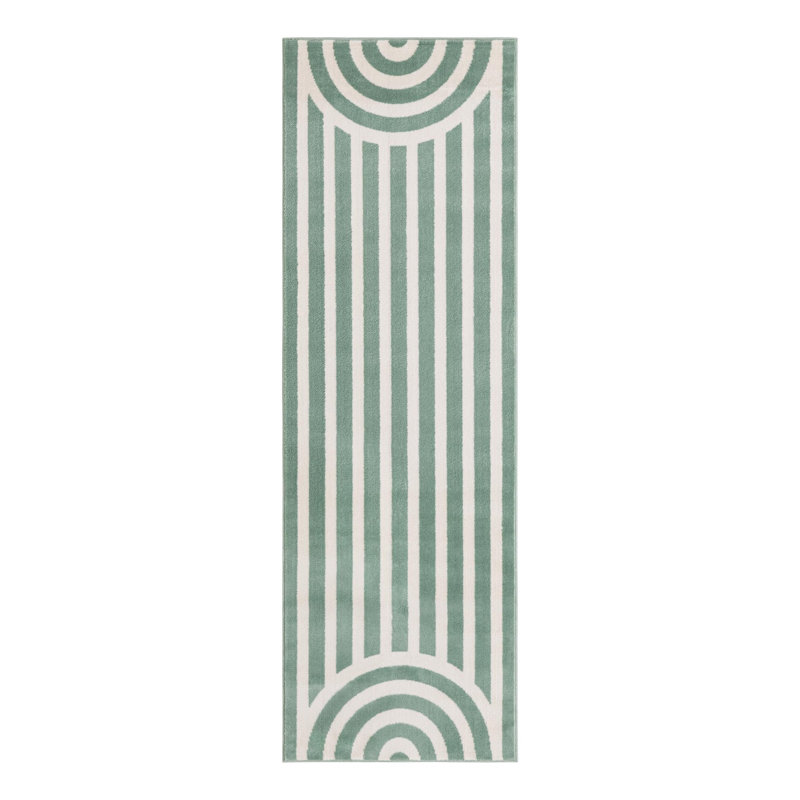 Unique Loom Lines Whimsy Kids Rug, Runner 2' x 6'1"