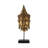 7X7.5X19.7"  Buddha Statue Head On Stand
