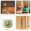 Maison pour chat de luxe en bois massif avec veilleuse magnétique