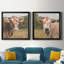 «On the pasture I», ensemble de 2 reproductions d'art sur toile-269289975-269289972